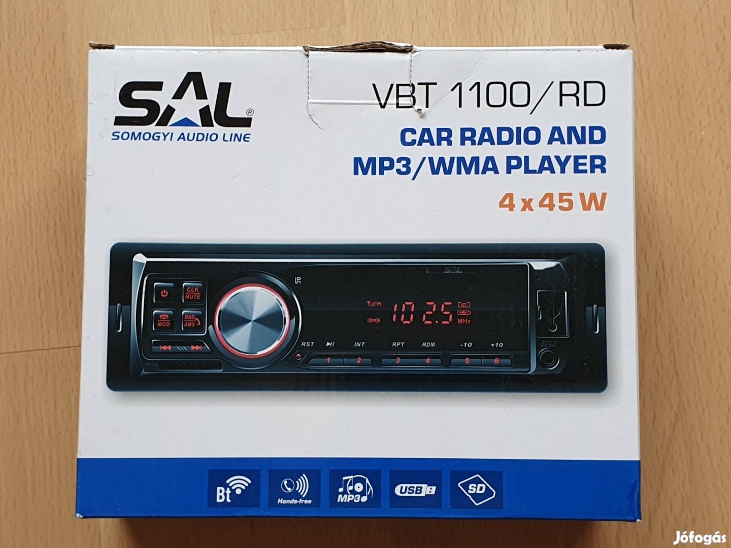 SAL VBT 1100 / RD usb sd mp3 rádió.