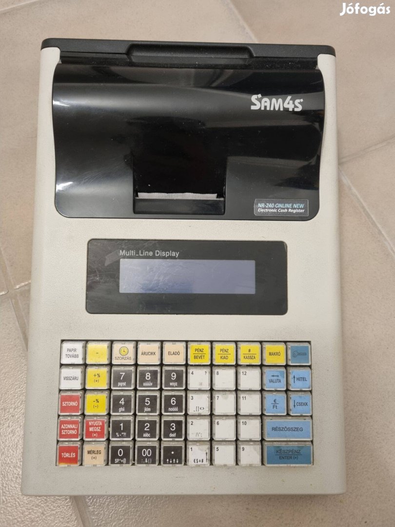 SAM4S online pénztárgép használt