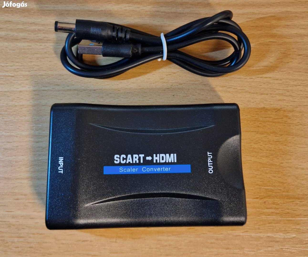 SCART HDMI-kompatibilis video átalakító adapter HD TV