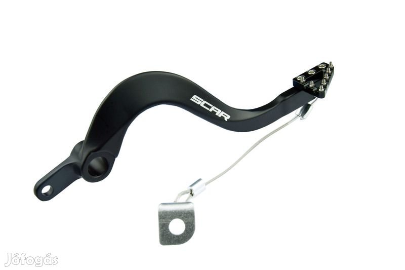 SCAR Hátsó Fékpedál Fekete - Kawasaki KX