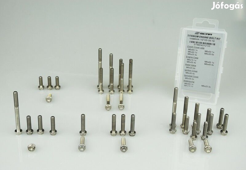 SCAR Motor Csavar Készlet Titán 52 Csavar