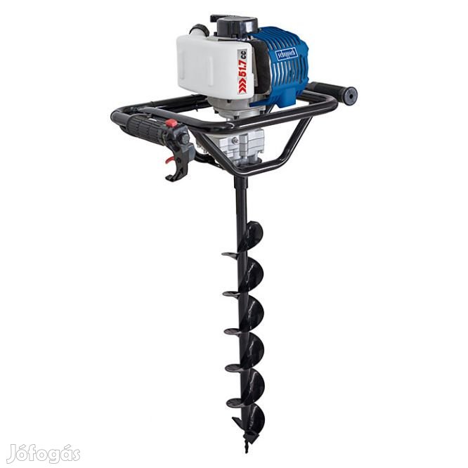 SCHEPPACH EB 1700 - BENZINMOTOROS TALAJFÚRÓ (1300W, 3DB FÚRÓSZÁRRAL)