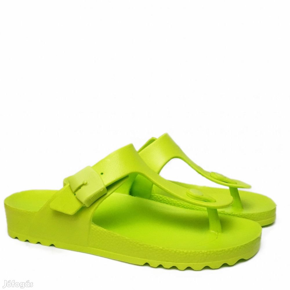 SCHOLL BAHIA FLIP-FLOP lábujjközi lime zöld (strand) papucs 35, 38, 3