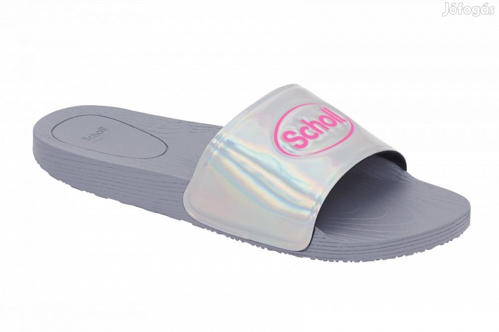 SCHOLL WOW ezüst (strand) papucs 35, 36, 38-42