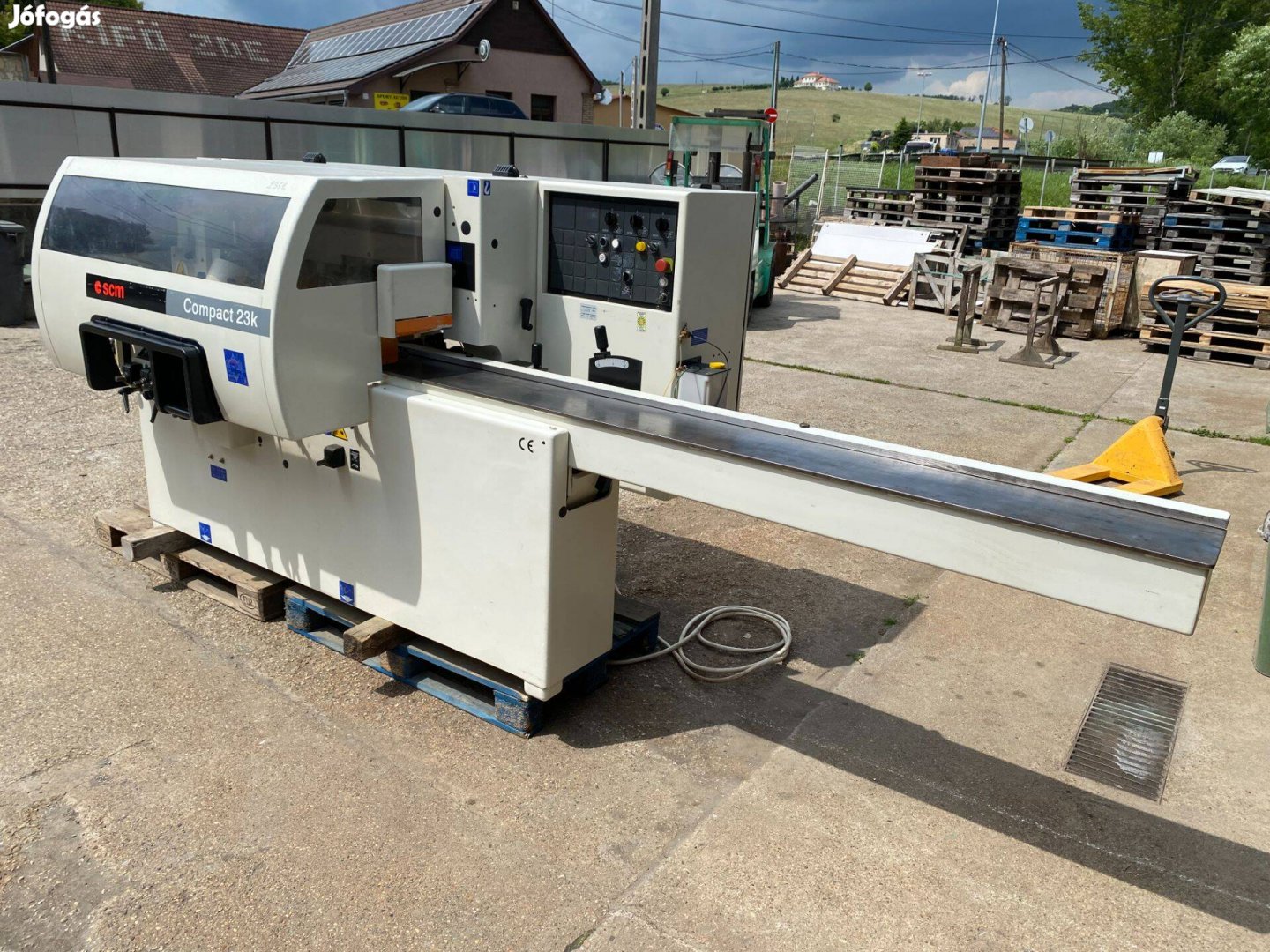 SCM négyfejes gyalugép többfejes