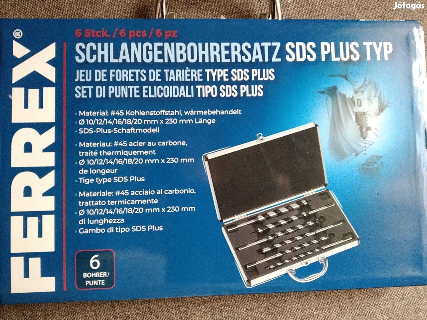 SDS PLUS Furószár Készlet