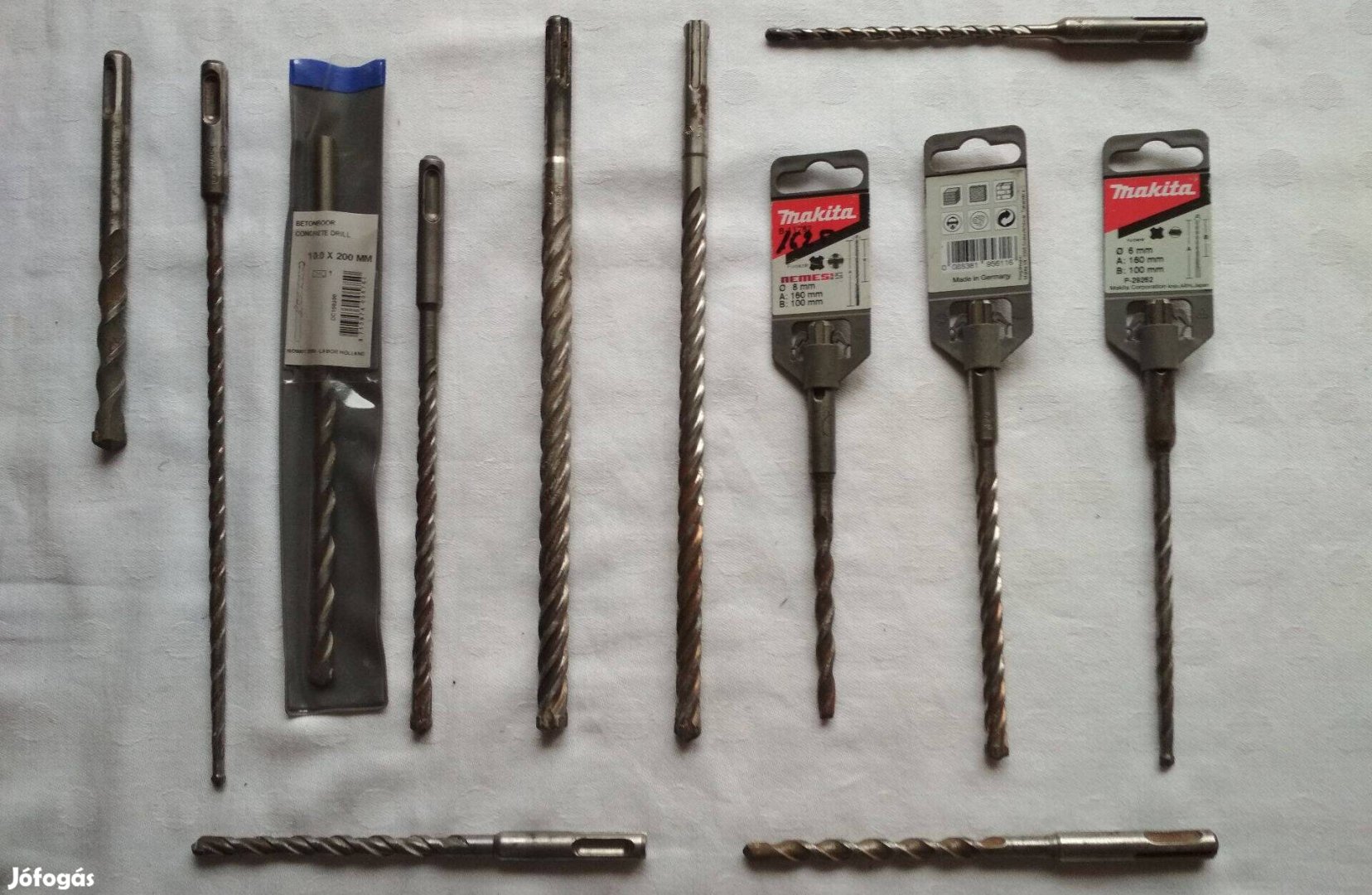 SDS fúrószárak, több db