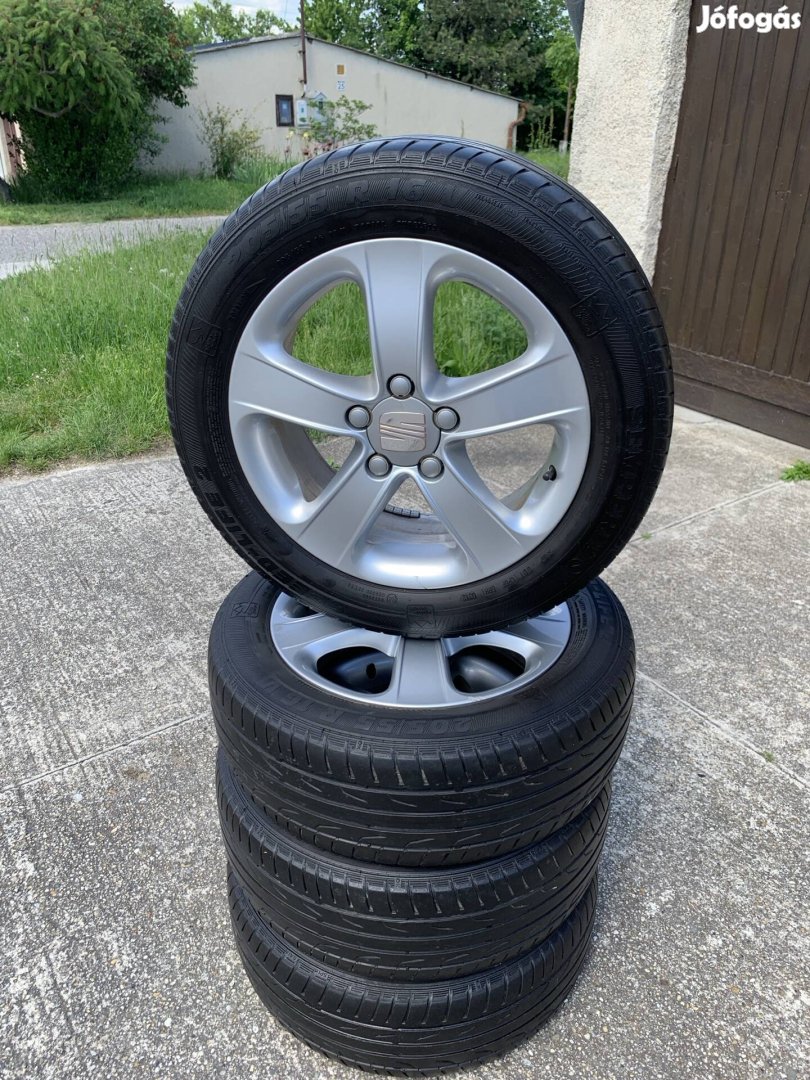SEAT 16"-os 5x112-es gyári aluszett