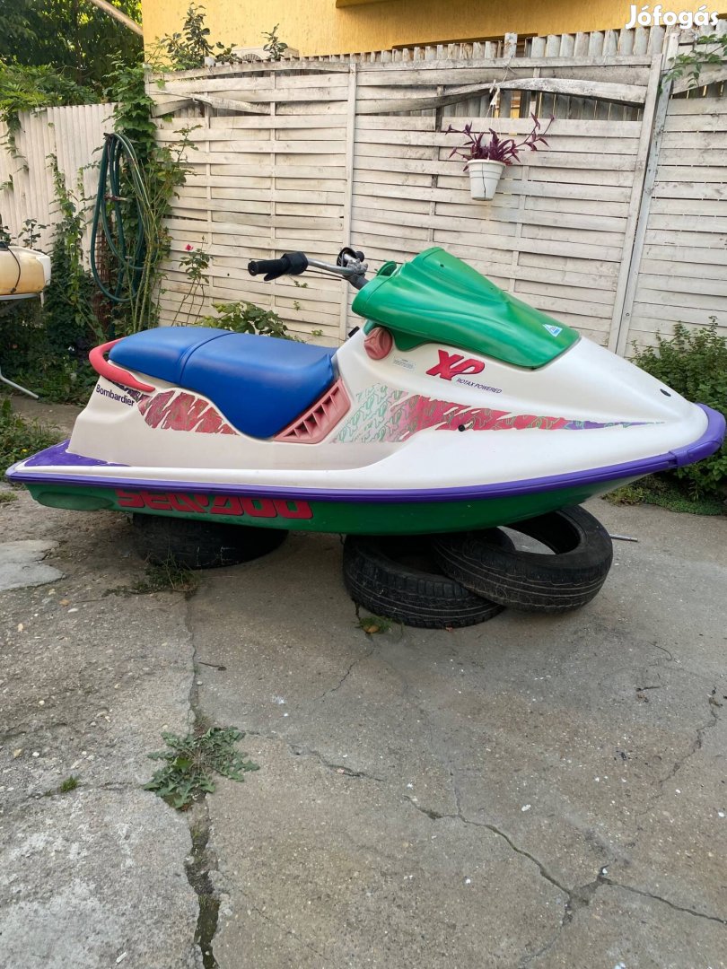 SEA DOO jetski test elektromos átalakításra!!