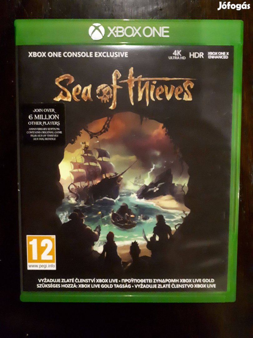 SEA OF Thieves xbox one-series x játék,eladó-csere"