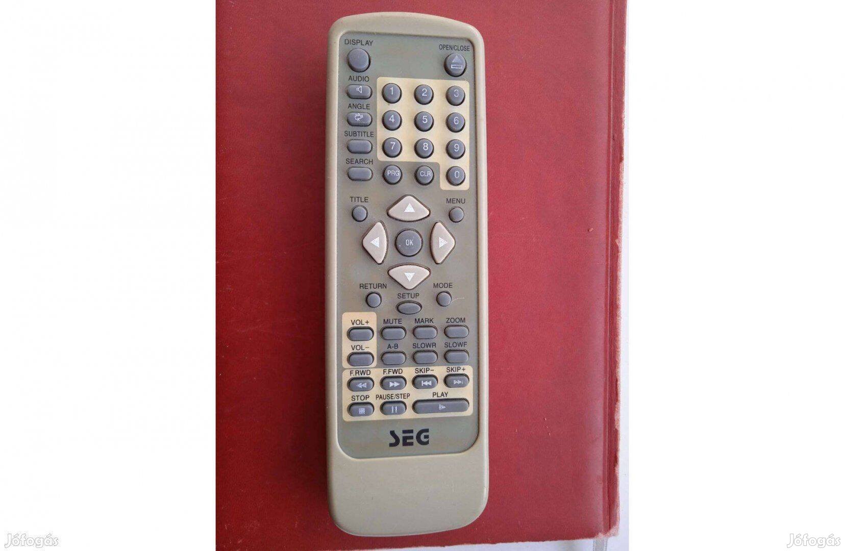SEG BF 9000X , eredeti gyári DVD távirányító , működik