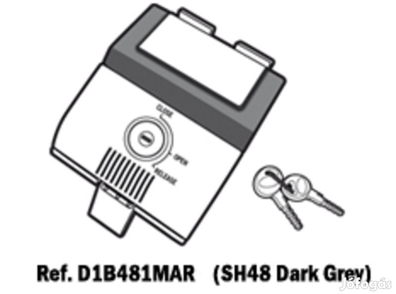 SHAD SH48 tartalék zármechanizmus