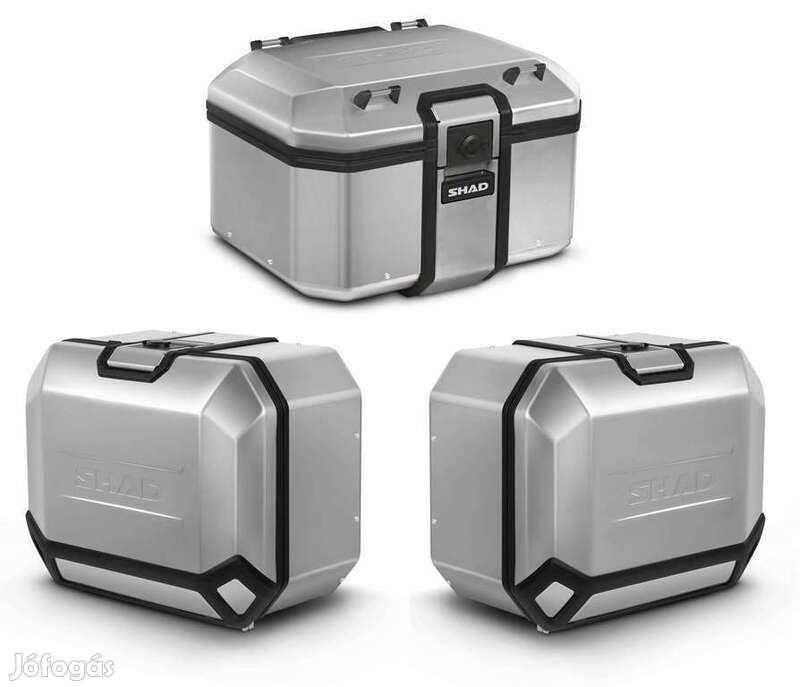 SHAD Terra teljes csomag 142L - Topcase 48L + Oldaldobozok 47L