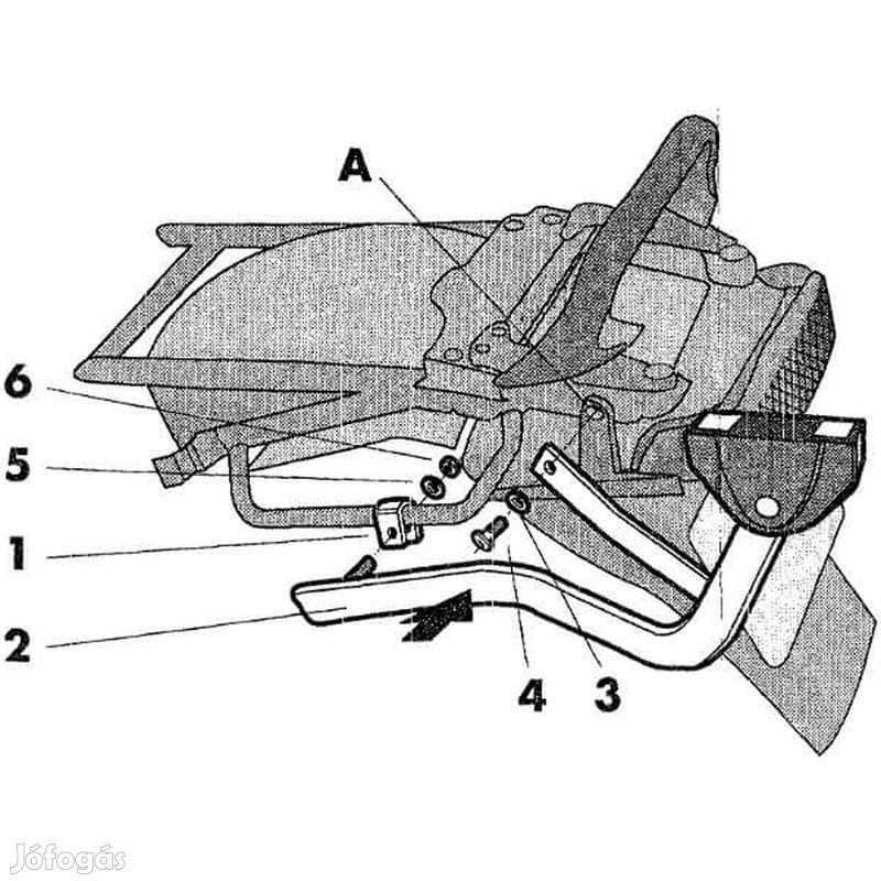 SHAD Top Master Felszerelő Készlet - Honda