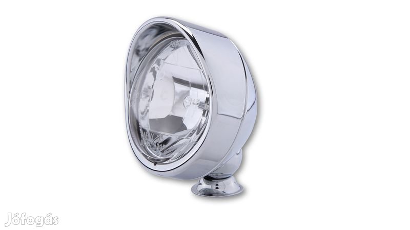 SHIN YO 90 mm-es fényszóró napellenzővel, króm, H3