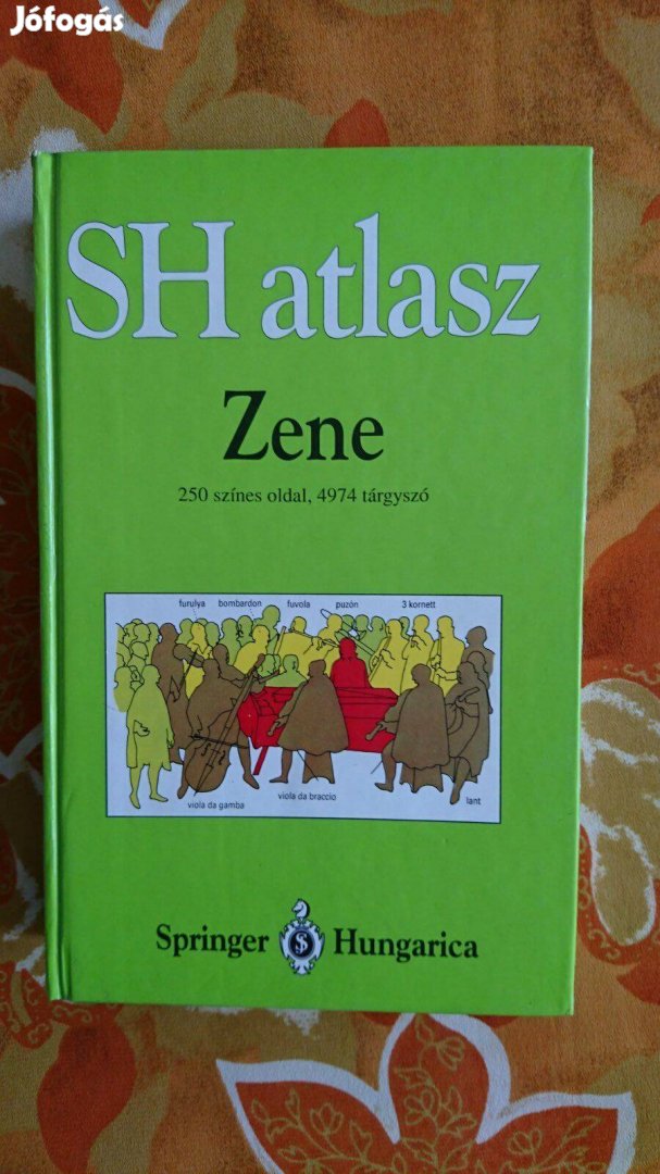 SH Atlasz: Zene c. könyv eladó