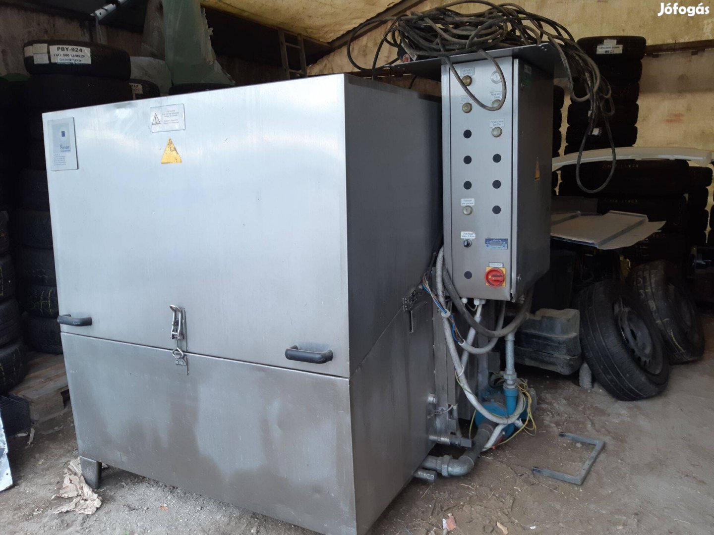 SK02 Georg Render W115 Wka ipari kosaras alkatrészmosó gép, Siemens 3S