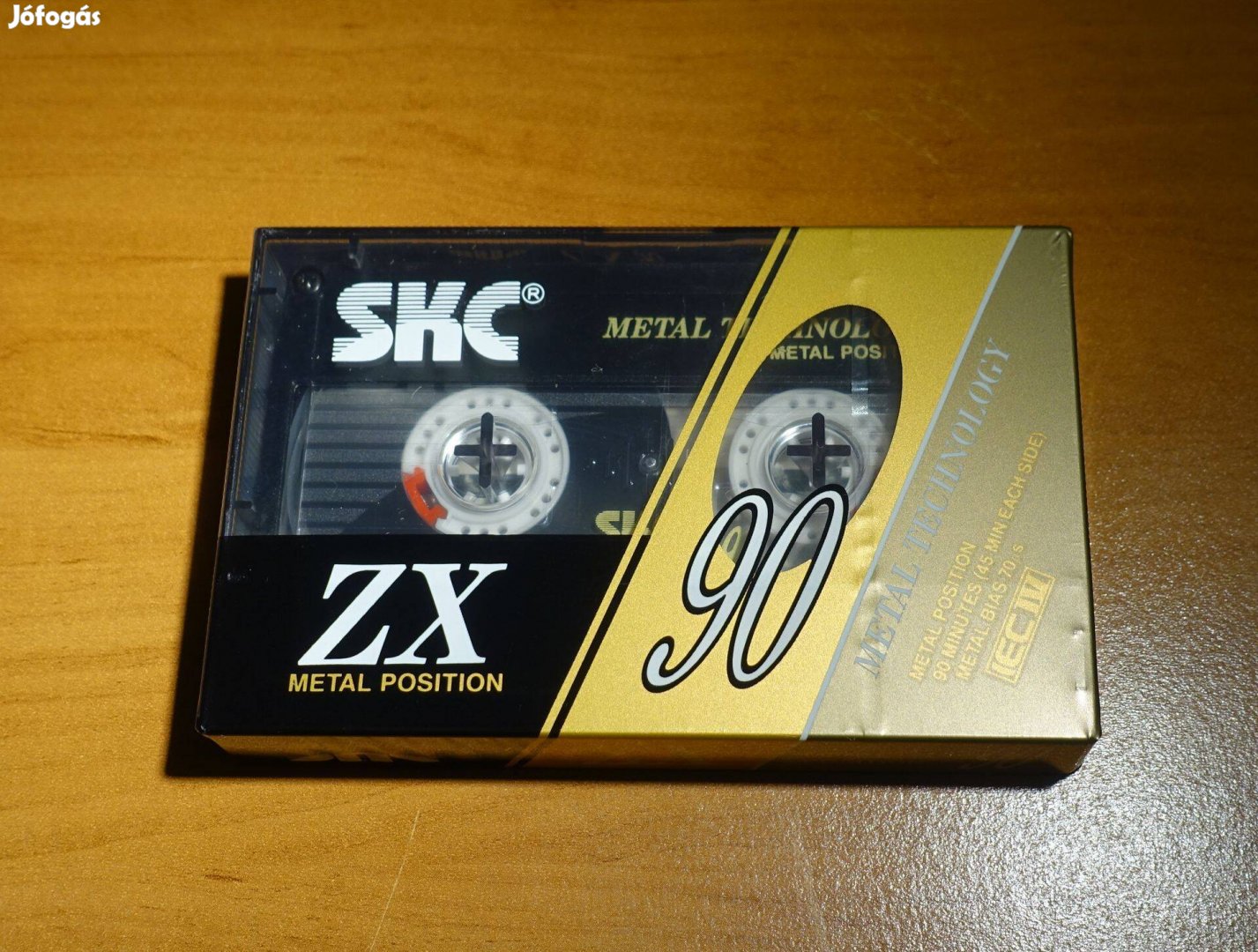 SKC Zx 90 bontatlan metál kazetta 1992 deck