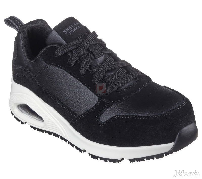 SKECHERS UNO SR -  ELAINY fekete női munkacipő 36-41