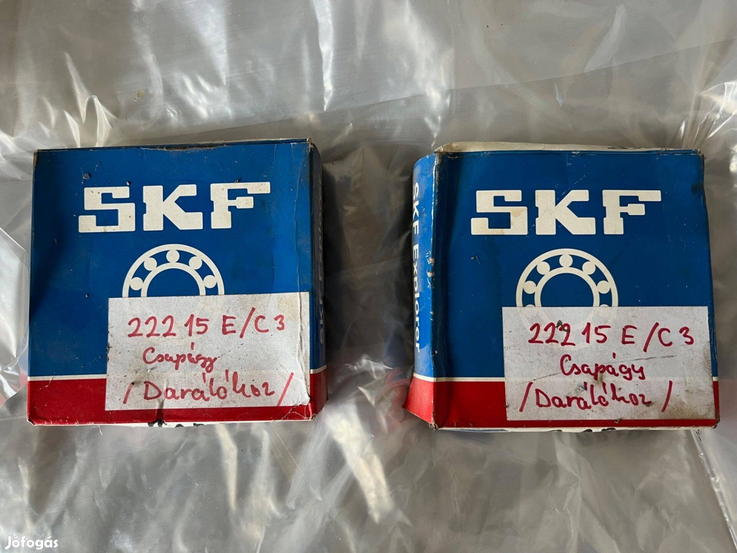 SKF 222 15 EC3 beálló hordógörgős csapágy eladó