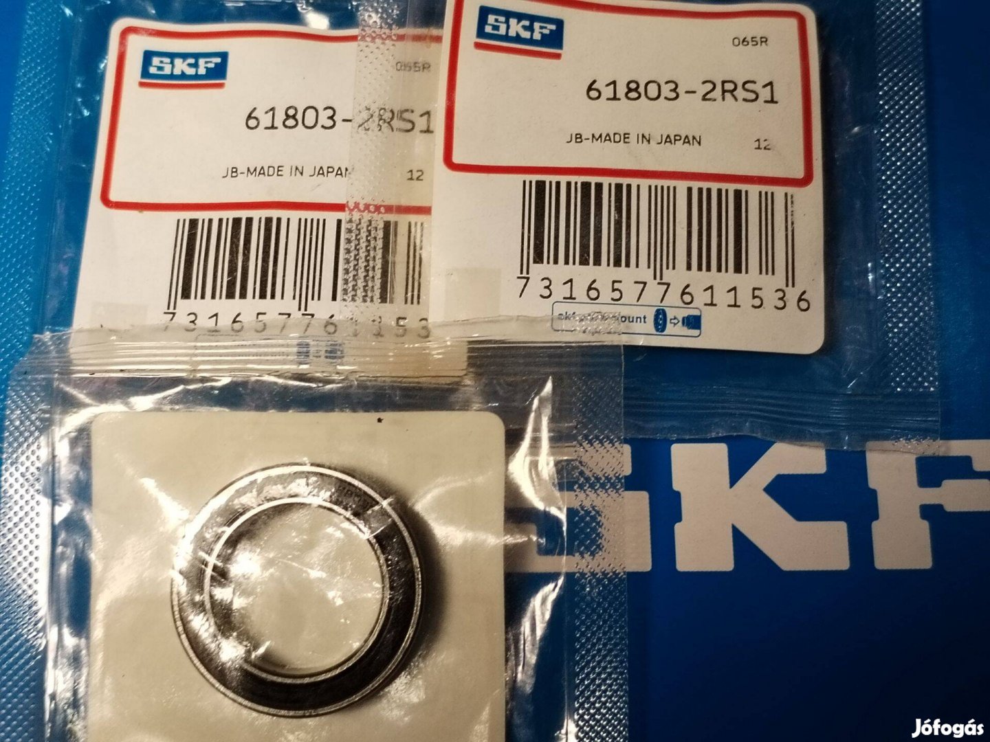 SKF 3 db 61803 2RS1 Minőségi csapágy