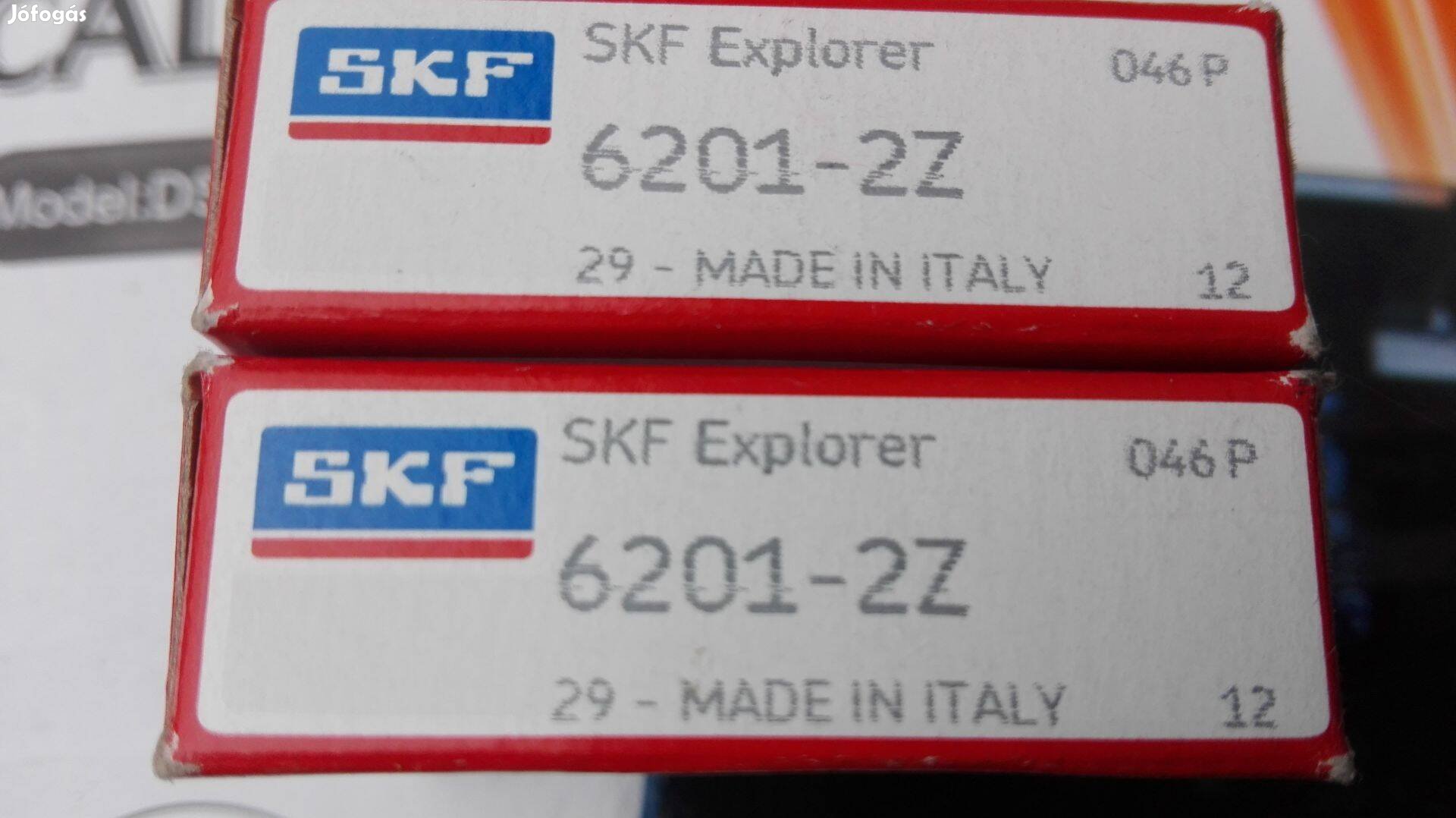 SKF 6201-es 2Z minőségi csapágy 2 db