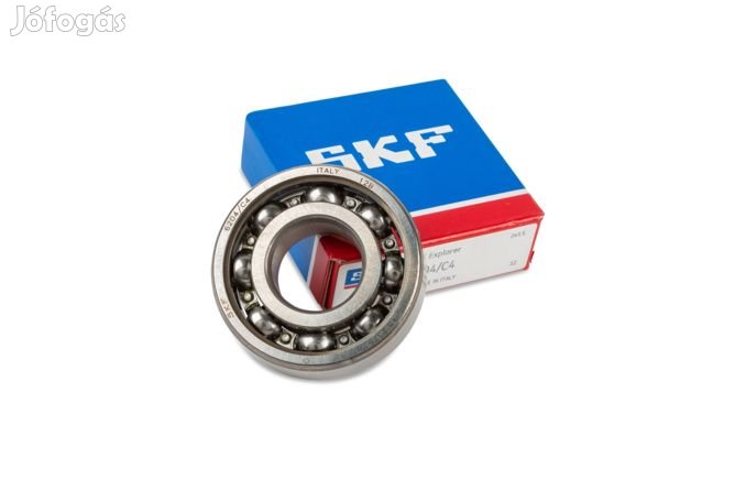 SKF 6204-C4 csapágy - 20x47x14mm acél kosár