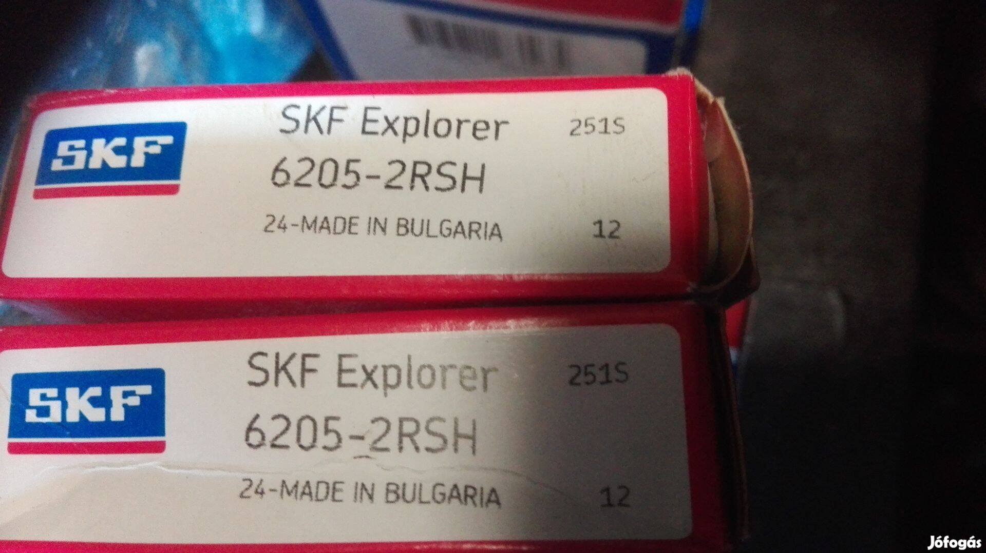 SKF Minőségi csapágy 6205 2RSH 2 db