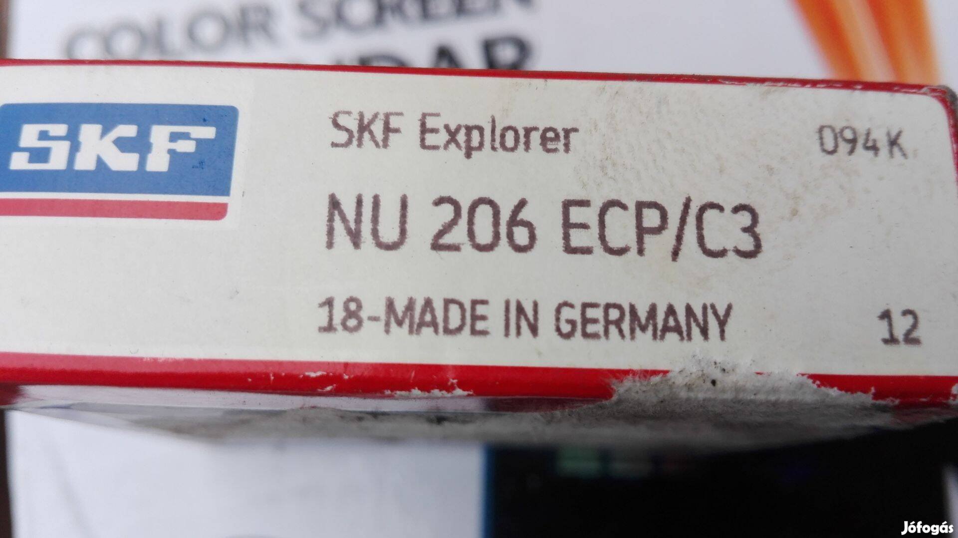 SKF Minőségi csapágy NU 206 ECP/C3