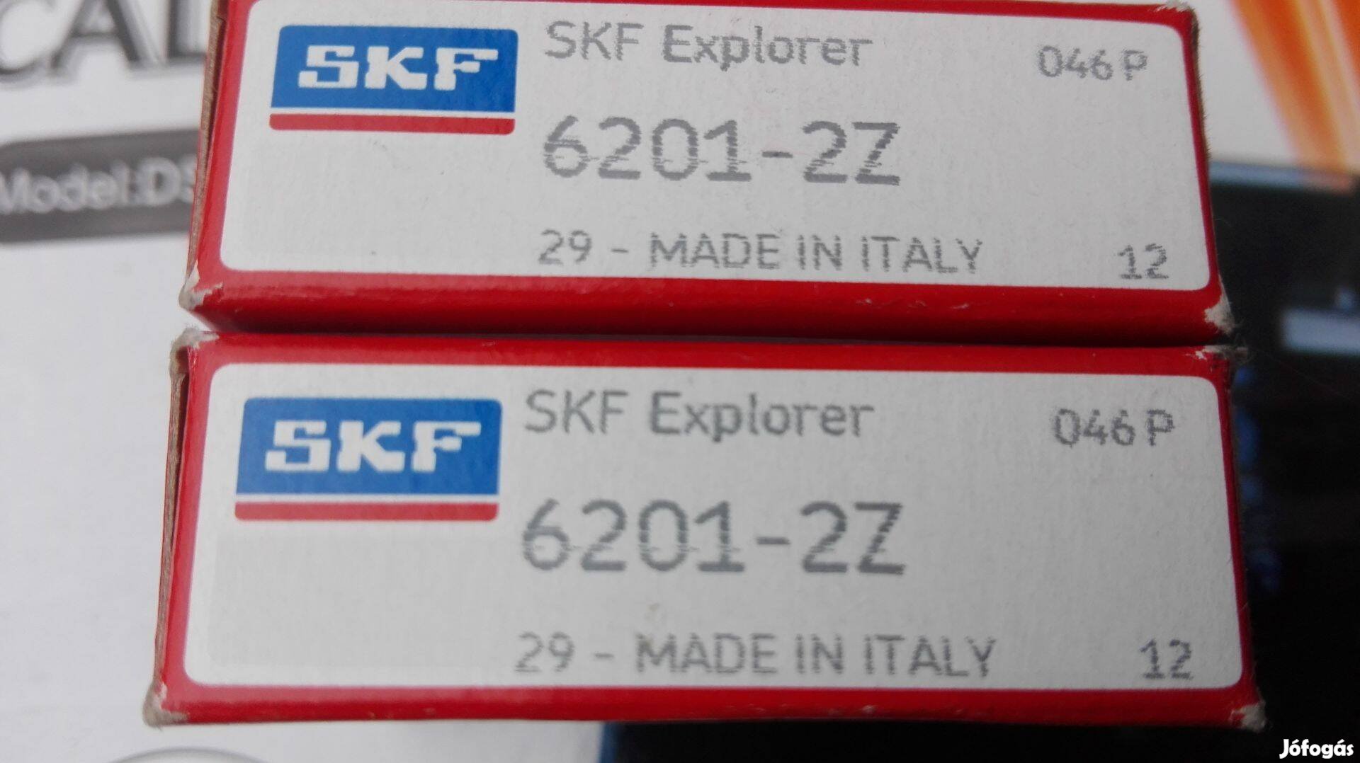 SKF minőségi csapágy 6201-es 2Z 2 db