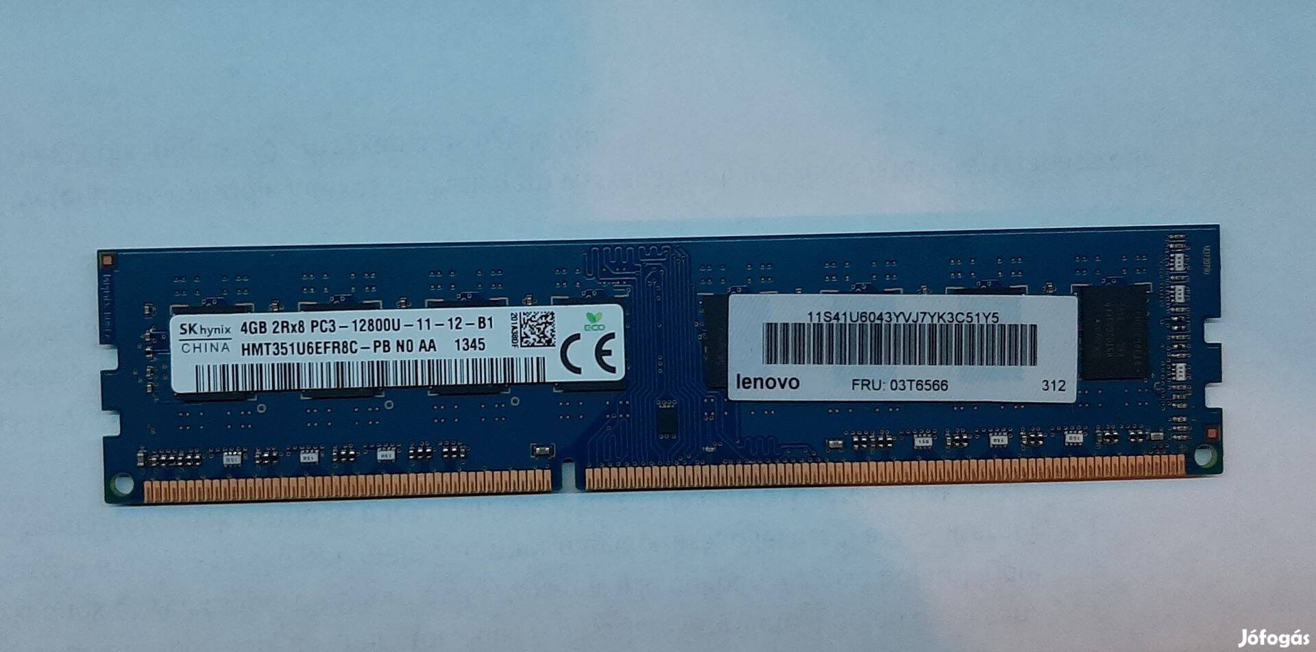 SK Hynix 4GB DDR3 1600Mhz HMT351U6EFR8C-PB PC RAM