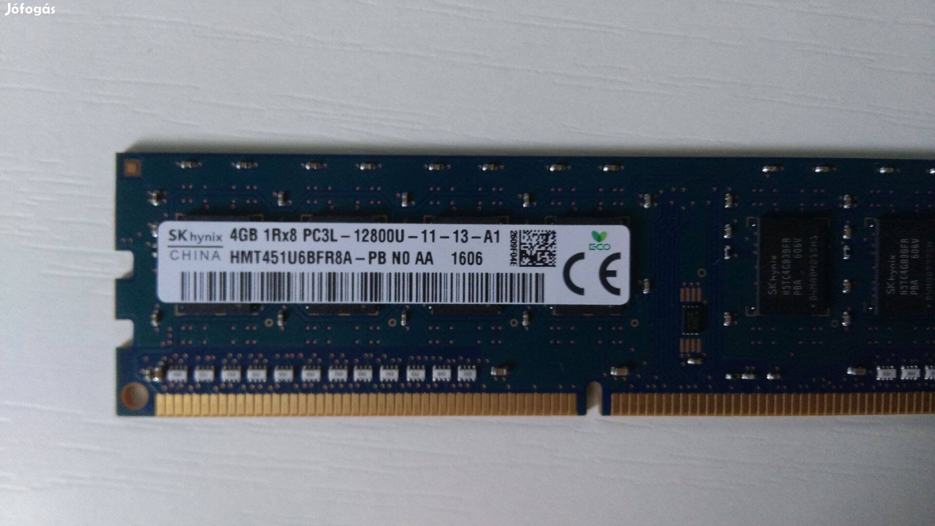 SK Hynix HMT451U6BFR8A-PB 4GB PC3L-12800 1600 MHz Udimm