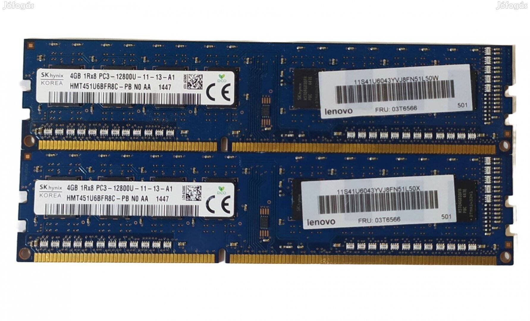 SK hynix 2x4GB DDR3 1600MHz