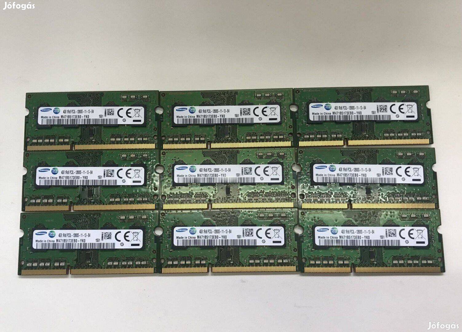 SK hynix Samsung 4GB 8gb DDR3 1600MHz pc3l-12800s laptop