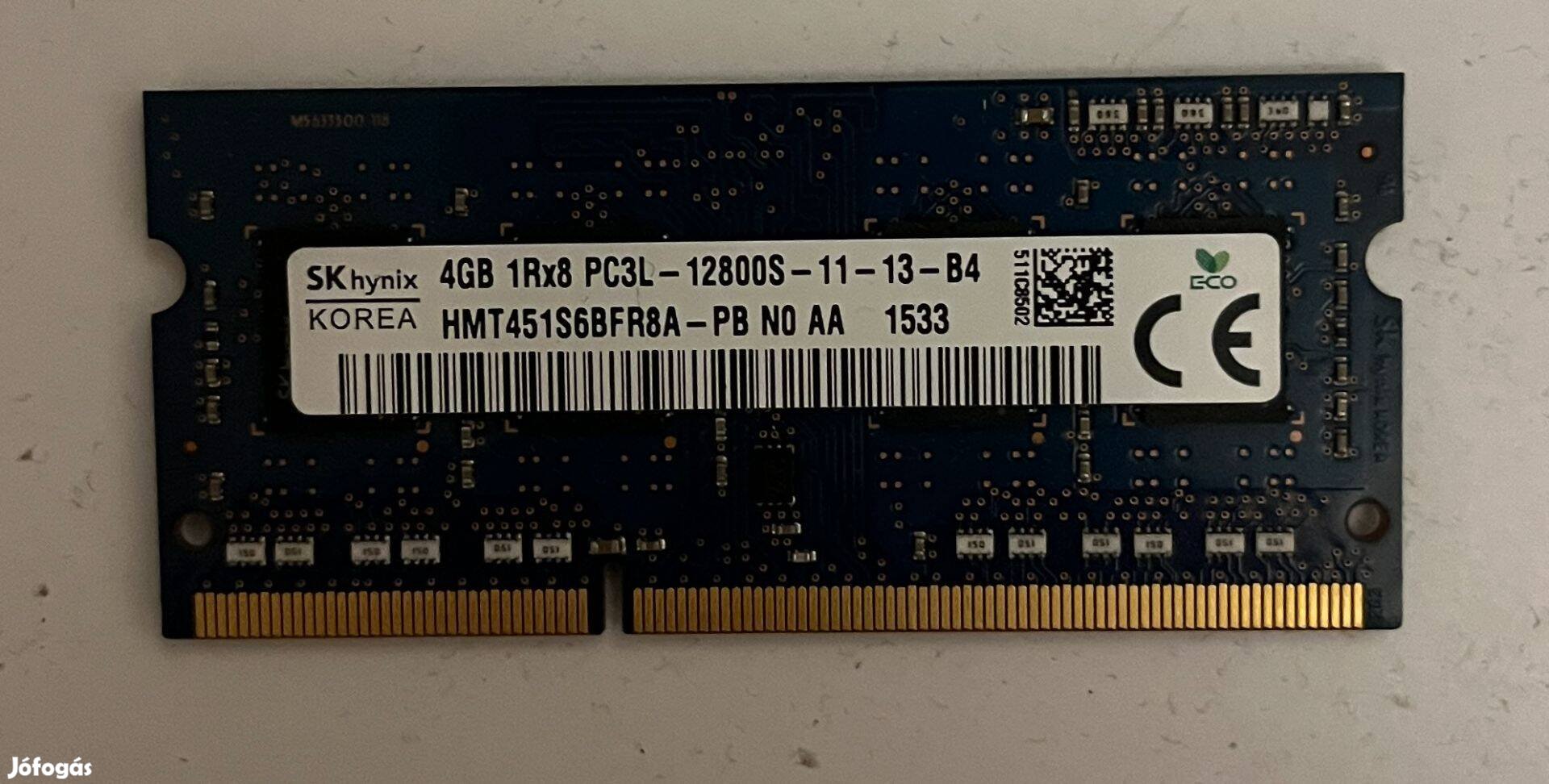 SK hynix (HMT451S6BFR8A-PB) 4GB DDR3 1600MHz