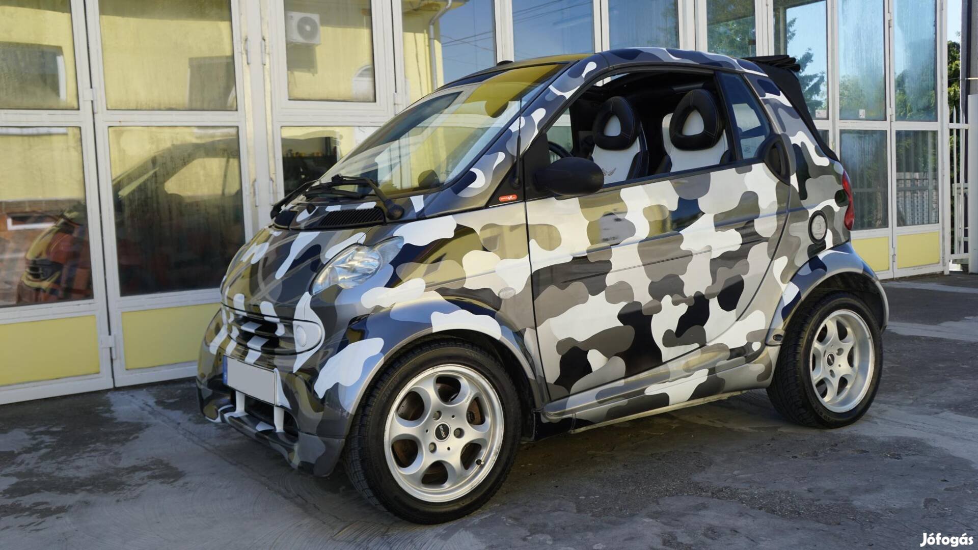 SMART Fortwo Cabrio Klíma! Brabus Optika!
