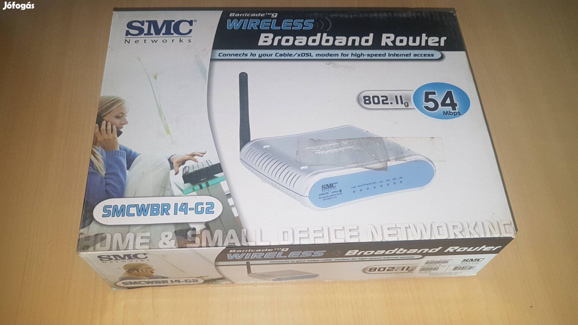 SMC Barricade WBR14-G2 Wi-Fi, WLAN, Wireless router smcwbr14-g2