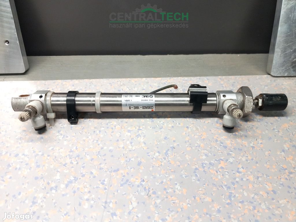SMC CD85N20-160C-B, 20 mm/160 mm, használt léghenger/ct2102