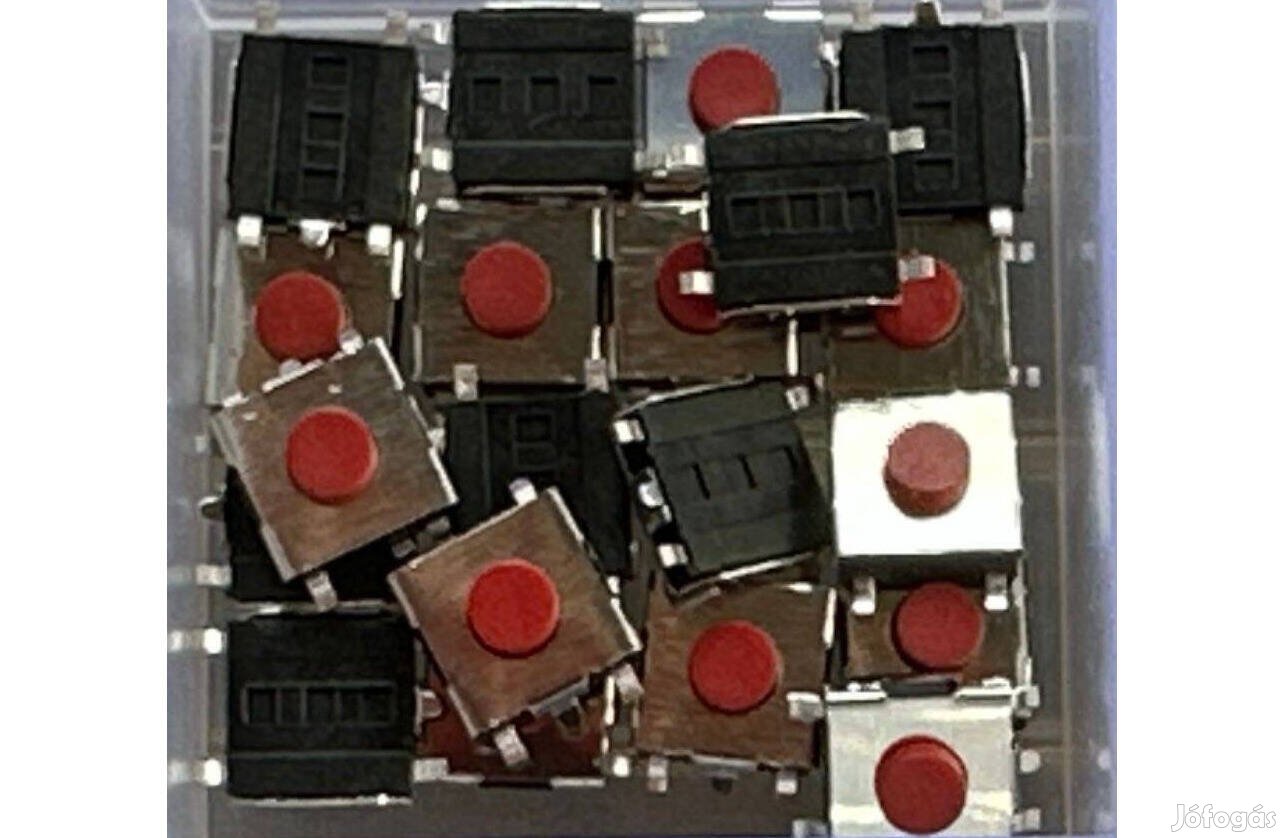 SMD nyomógomb 10 db mikrokapcsoló többféle érintő nyomó kapcsoló