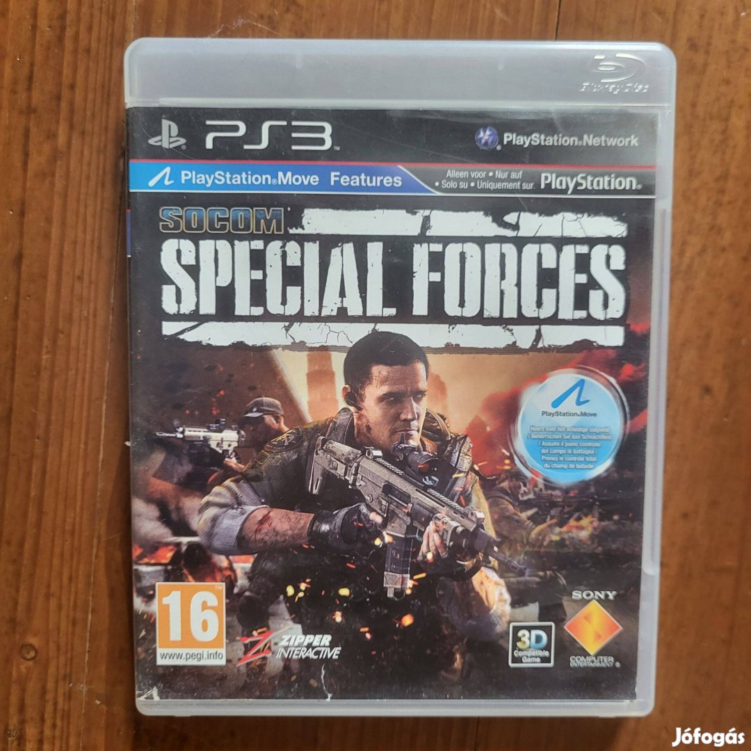 SOCOM Special Forces MOVE ps3 játék,eladó,csere is