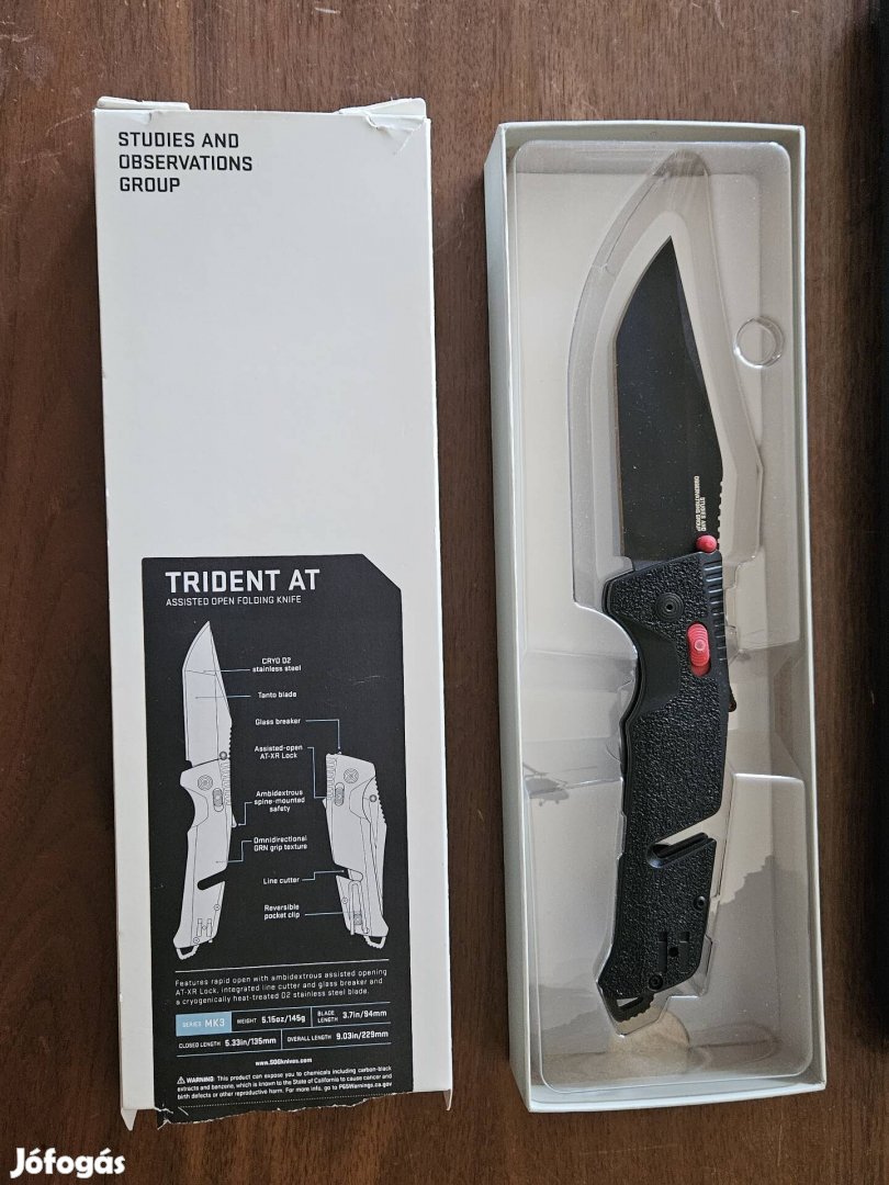 SOG Trident AT black and red