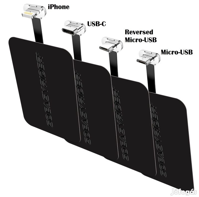SO EASY RIDER Fordított Micro-USB Indukciós Töltő Tapasz