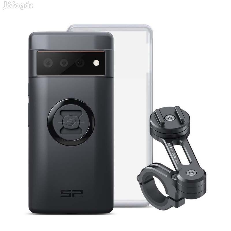 SP-CONNECT Moto Bundle rögzítve a kormányra - Google Pixel 6 Pro