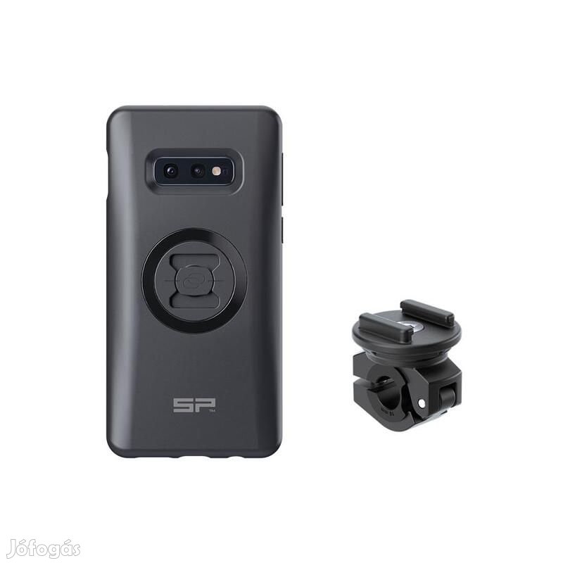 SP CONNECT Moto Bundle rögzítve a tükörre - Samsung S10E