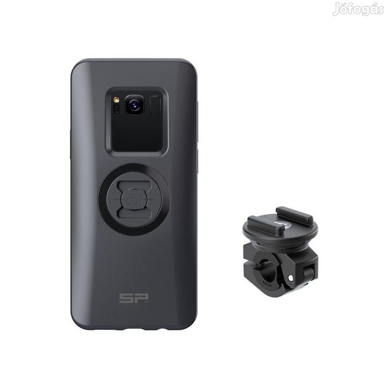 SP CONNECT Moto Bundle rögzítve a tükörre - Samsung S9+/S8+