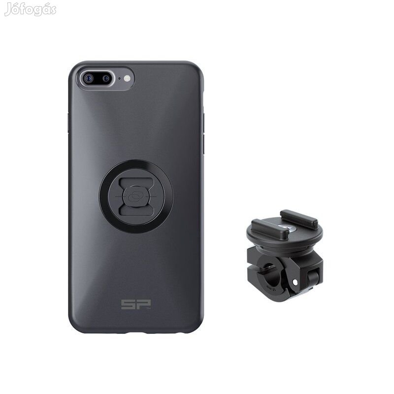 SP CONNECT Moto Bundle rögzítve a tükörre - iPhone 8 Plus