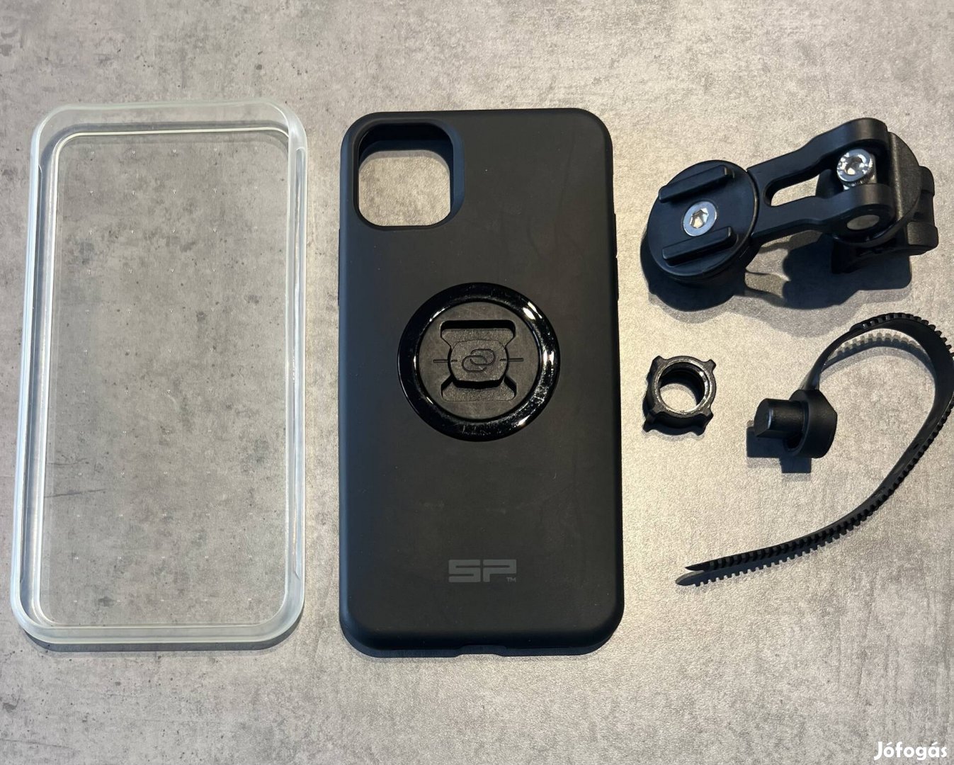 SP Connect telefon tok szett kerékoáros Iphone11XR