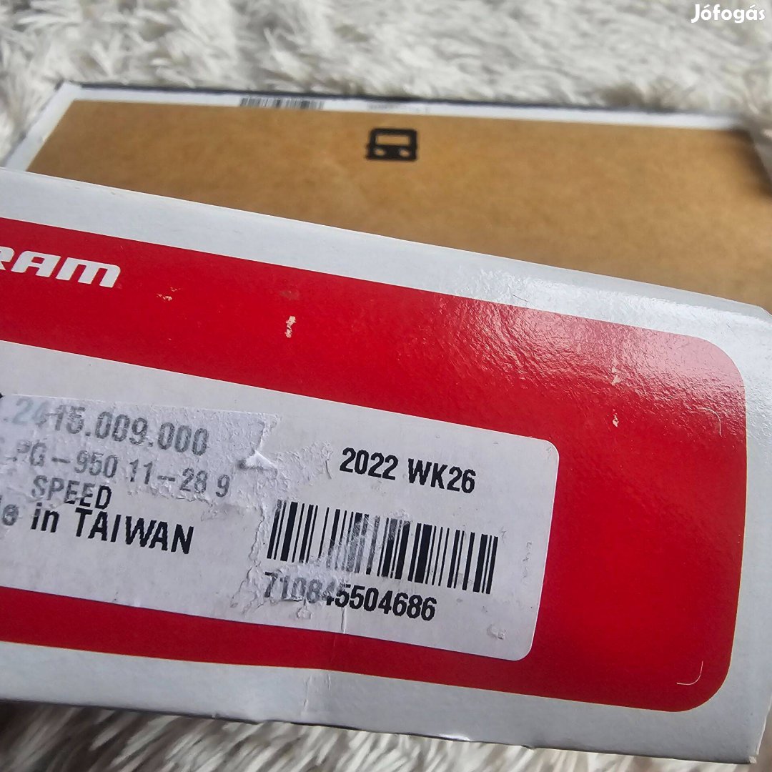 SRAM PG-950 11-28-AS Lánckeréksor 9S új