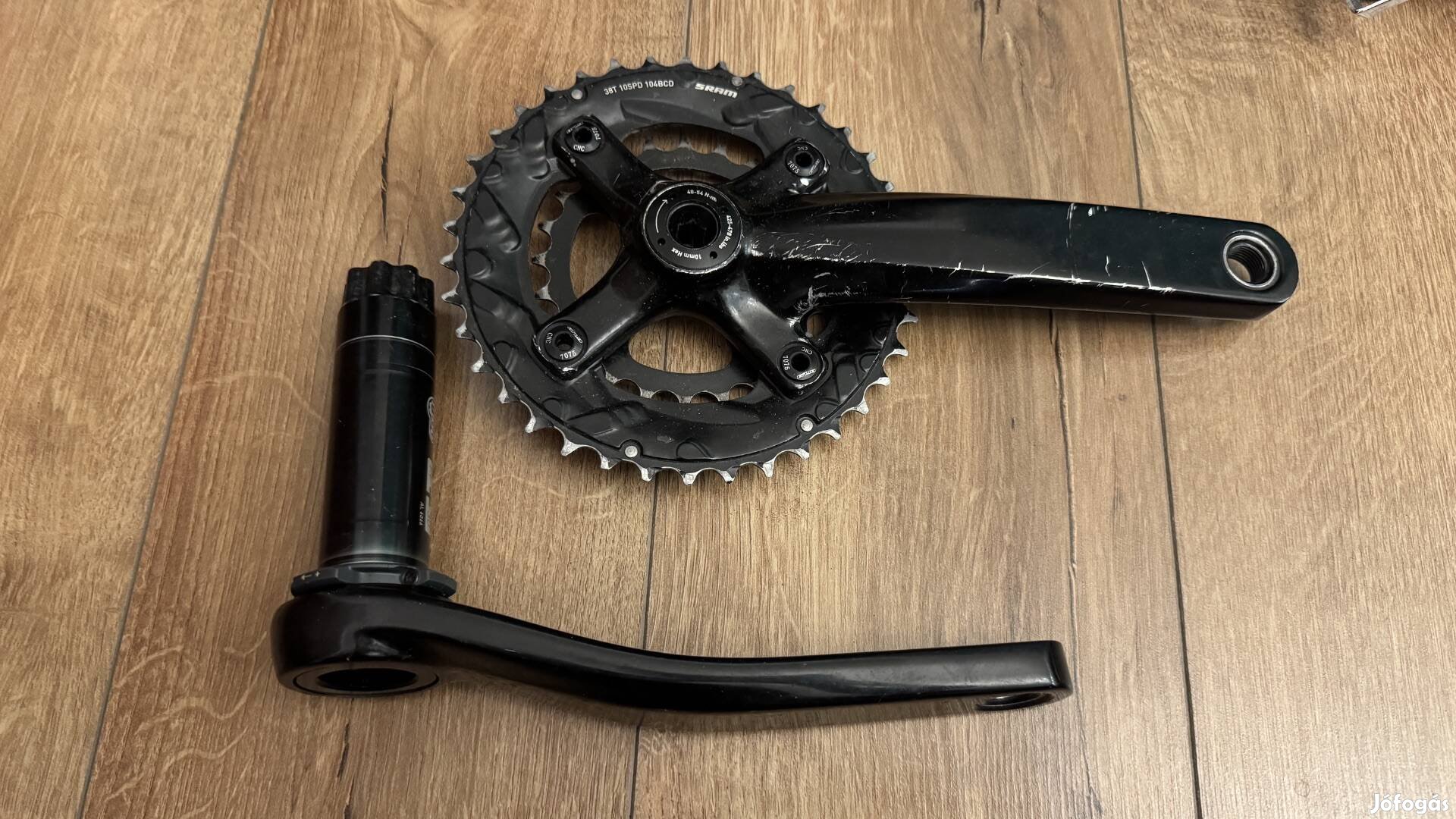 SRAM S1250 BB30 2x10spd hajtómű hajtókar