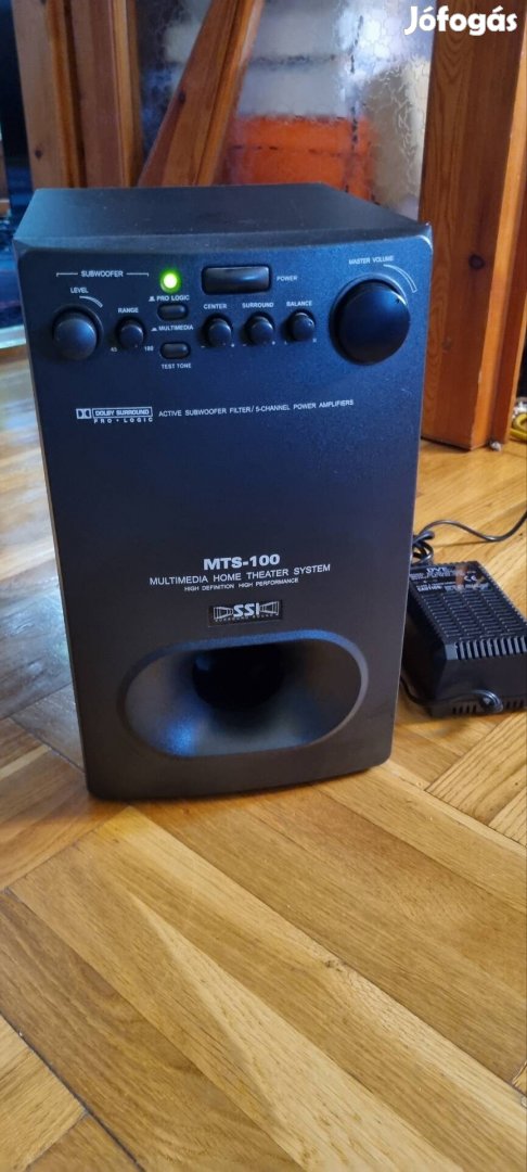 SSI MTS-100 aktív subwoofer 5 csatornás erősítővel